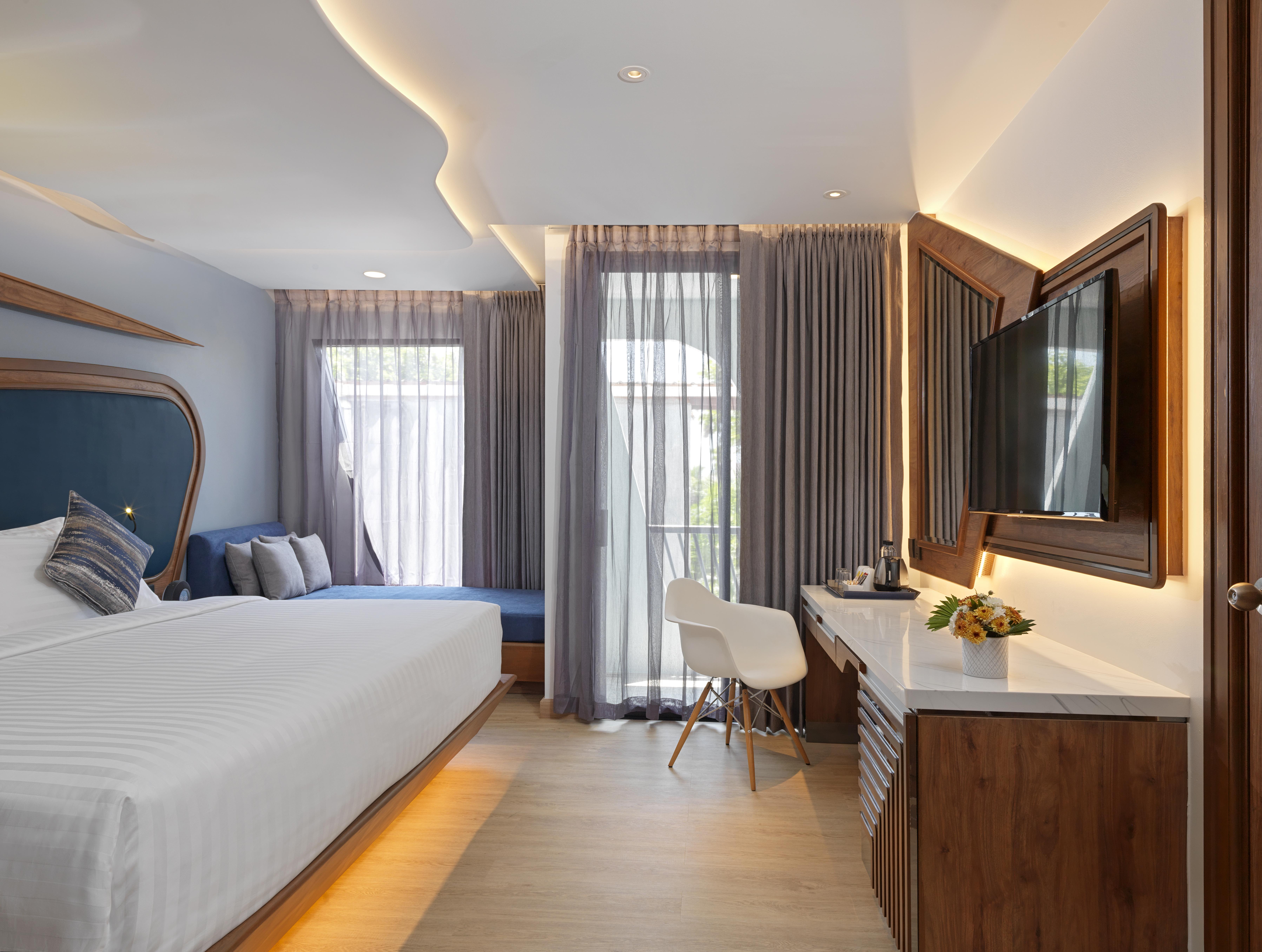The Oceanic Sportel Phuket - Sha Extra Plus Kültér fotó Deluxe Room